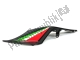 Carenagem dianteira, preta Aprilia 2H003731000NV