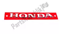 86102MKCA00, Honda, emblema, honda (100 mm) honda  1800 2018 2019, Novo