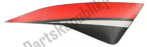 Piaggio Group B044292 sticker triangle garde boue avant gauche - La partie au fond