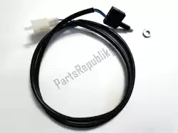 Here you can order the microswitch from Piaggio Group, with part number AP8113998: