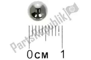 Piaggio Group AP8101861 ball d6,35 - Bottom side