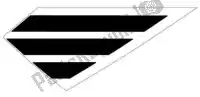 2H000941, Piaggio Group, decalcomania fascia sinistra serbatoio aprilia rsv 1000 2015 2016, Nuovo