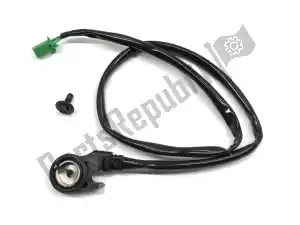 honda 35700MBB306 conjunto de interruptores, soporte lateral (mini acoplador 2p) - Lado inferior