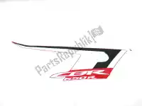 86641MKND30ZA, Honda, stripe a r mid cowl a honda  650 2019, New