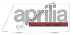 brandstoftank sticker aprilia racing van Piaggio Group, met onderdeel nummer 2H000939, bestel je hier online: