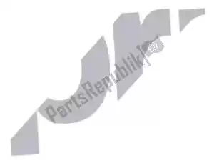 Piaggio Group 2H001429 frame decal rh - Bottom side