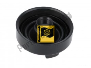 kawasaki 490160075 tapa-sello, faro delantero kle650caf - Lado superior