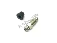 1J3W00480000, Yamaha, Bleed screw kit yamaha  12g europe 2212g-300e1 bt fj fjr fz fzr fzs fzx gts lc 4l1 europe 214l1-332e2 mt rd tdm tdr trx tz tzr v max vmx xj xjr xv xvs xvz xvztf yzf yzf r 80 125 250 400 500 535 600 700 750 850 900 1000 1100 1200 1300 1600 1670 1700 1900 1981 1982 1985 19, New