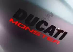 ducati 43819291AW embleem ducati voor wit - Onderste deel