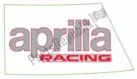 2H004178, Piaggio Group, naklejka aprilia racing dx serbatoio benz. aprilia zd4ky zd4kyb zd4kyb00 zd4kzb00 zd4kzu 1100 2021 2022, Nowy