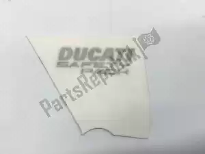 ducati 43713511A sticker ducati veiligheidspakket r.h. - Onderkant