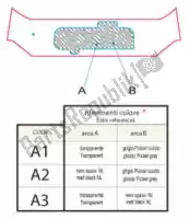 2H004149000A3, Piaggio Group, sticker aprilia post aprilia metcd3 50 2021 2022, Nieuw