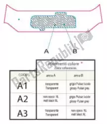Ici, vous pouvez commander le décalcomanie aprilia post auprès de Piaggio Group , avec le numéro de pièce 2H004149000A3: