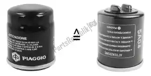 Piaggio Group 82635R oil filter - Bottom side