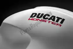 embleem ducati voor wit van Ducati, met onderdeel nummer 43819291AW, bestel je hier online: