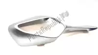 88113MGE003ZA, Honda, cover, r. back mirror *nha30m* (nha30m digital silver metallic) honda vfr 1200 2010 2011 2012 2013, New