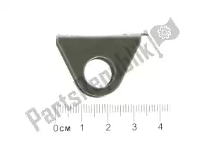 Piaggio Group 859921 footrest plate - Bottom side