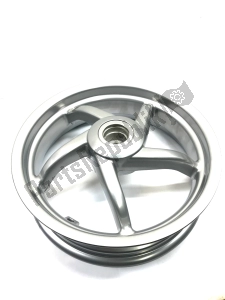 aprilia AP8208453 rear wheel. silver - Upper side