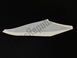 Aprilia 2H002457, Textuur rechter voorste staart kuip sticker, OEM: Aprilia 2H002457