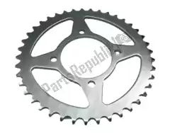 Here you can order the sprocket,rear from Suzuki, with part number 6451138301: