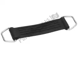 Here you can order the battery retaining rubber from Piaggio Group, with part number 583921: