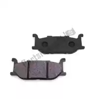 3LP258050000, Yamaha, brake pad kit yamaha  sr xj xv xvs 400 650 750 900 1100 1994 1995 1996 1997 1998 1999 2000 2001 2002 2014 2016 2017 2018, New