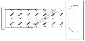 Piaggio Group 856027 l.h. impugnatura - Lato superiore