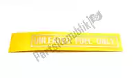 87586MAN650ZE, Honda, label, fuel *types * (types ) honda cb 600 1000 2006 2007 2008 2009, New
