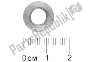 Piaggio Group GU92660021 flanged nut m8 - Bottom side