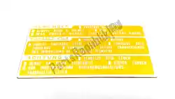 Here you can order the mark, drive caution *typew * (typew ) from Honda, with part number 87560181760ZF: