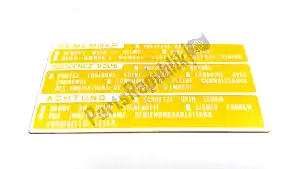 honda 87560181760ZF mark, drive caution *typew * (typew ) - Bottom side