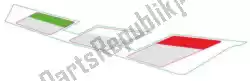 Here you can order the band left tank decal from Piaggio Group, with part number 2H003989: