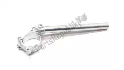 Here you can order the right half handlebar from Piaggio Group, with part number 2B0034386: