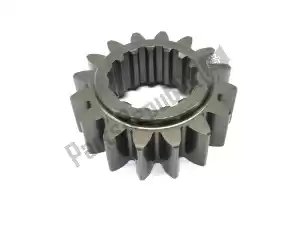 Piaggio Group 857459 2nd pinion gear z=16 - Bottom side