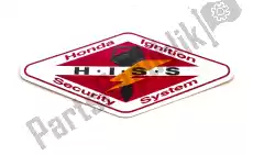 Here you can order the mark, hiss from Honda, with part number 17528MATD70: