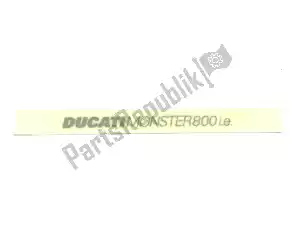 ducati 43611291A graphique ducati monster 800i.e. - La partie au fond