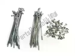 Here you can order the spoke set,rear from Suzuki, with part number 6532026F00:
