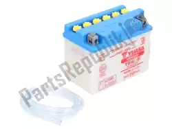 Here you can order the battery 12v-4ah from Piaggio Group, with part number 234390: