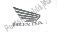 87121MFGD00ZA, Honda, marque, r. aile * type1 * (type1) honda cb 600 2007 2008 2009 2010 2011, Nouveau