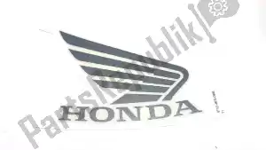 honda 87121MFGD00ZA mark, r. wing *type1 * (type1 ) - Bottom side