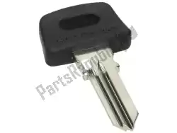 Here you can order the key blank from Piaggio Group, with part number 257710: