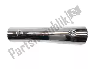 Piaggio Group B063594 protection thermique du collecteur droit chromé - La partie au fond