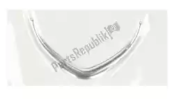Here you can order the shield central frame (chromed) from Piaggio Group, with part number 655436: