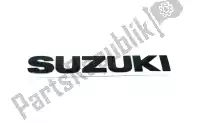 6817124H00YD8, Suzuki, emblem (silver) suzuki dr 125 2009 2010, New
