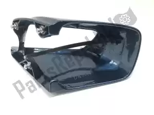 honda 88111MT3003ZS couverture, r. miroir * b162m * (b162m bleu moyen métallisé) - Face supérieure