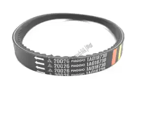 Piaggio Group 1A018730 cinghia trapezoidale apr sxr 50 21 - Upper side