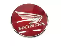 86211MJPG50, Honda, badge r produit honda  1000 1100 2017 2018 2019 2020, Nouveau