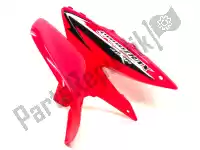 61200HP1U00ZB, Honda, fender assy., l. fr. (wl) * r299r * (r299r nitro vermelho) honda trx 450 2008, Novo