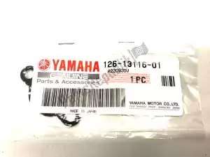 yamaha 126131160100 gasket, pump case - Bottom side