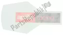 Here you can order the front mudguard decal aprilia from Piaggio Group, with part number 860732: